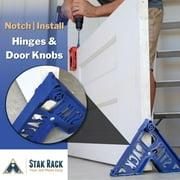 Stak Rack Door Painting Drying Rack for Interior or Exterior Doors, Paint Trim & Kitchen Cabinet Doors, Stacking Stand System (12 Pack)