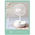 thumbnail image 3 of Foldable Telescopic Usb Rechargeable Fan With Humidifier Oscillating Timer Remote Control For Home Office Floor 8.07X40.55 Inch, 3 of 9