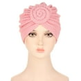 thumbnail image 2 of MEICHEN Turbans for Women Women Turbans Knot Pre Tied Bonnet Beanie Cap Headwraps Hats All Seasons Fashion Must Have, 2 of 3