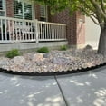 thumbnail image 4 of 6 Pack 40" LX 6" H Galvanized Steel Garden Landscape Edging, Black Powder Coated Lawn Border with Gloves and 10 Stakes (20FT Total) (6 inch tall, wavy Edge, Black)…, 4 of 4