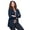 Navy, variant on Women's Plus Size Comfort Stretch Ponte Blazer