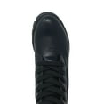 thumbnail image 5 of New Women's Lug Sole Platform Combat Ankle Bootie Lace up Side Zipper Bootie, 5 of 5