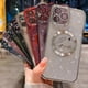 thumbnail image 4 of iPhone 14 Pro Max Magnetic Glitter Case-6.7 Inch, Luxury Love Heart Pattern Plating Clear Case, Compatible with MagSafe for Women Girls Shockproof Bac, 4 of 4