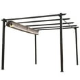 thumbnail image 6 of Outsunny 10' x 13' Outdoor Pergola Gazebo Canopy Cover Backyard Sunshade, 6 of 9