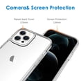 thumbnail image 3 of Funda Transparente Antiarañazos JETech para iPhone 12 Pro MAX Respaldo HD Clara Anti-Amarillo, 3 of 6