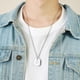 thumbnail image 5 of Collar de urna Yinane para mascotas acero ajustable plata, 5 of 8