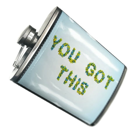 

NEONBLOND Flask You Got This Stars Green Blue Rendering