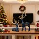 thumbnail image 5 of Adornos Navideños de Resina de Ciervo para Olvidar, 2 Piezas, Lujosos Adornos para Sala de Estar, Tv, Vinoteca, Decoración Del Hogar, Adornos Artísticos de Alta Gama., 5 of 6