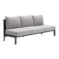 thumbnail image 1 of Sofa Exterior Horizon Gris - Kessa Muebles, 1 of 5