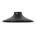 thumbnail image 4 of B&P Lamp® Satin Black Industrial Saucer Style Metal Shade, 4 of 5
