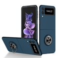 thumbnail image 1 of SaniMore for Samsung Galaxy Z Flip 3 6.7" 2021 Case with Magnetic Car Mount 360°Rotating Kickstand Anti-scratch Anti-shock Drop Resistant Slin Folding Case for Galaxy Z Flip 3, Darkblue, 1 of 9