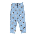 thumbnail image 6 of Uemuo French Bulldog2 Pattern Women's Wide Leg Palazzo Lounge Pants with Pockets Light Weight Loose Comfy Casual Pajama Pants-XX-Large, 6 of 9