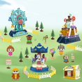 thumbnail image 2 of 1 Set Juguete de montaje con destornillador, parque de atracciones en miniatura Diy para regalo de niños, 2 of 4