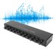 thumbnail image 4 of Stereo Headphone Amplifier 1 in 10 Out Portable 10 Channel Headphone Amplifier 100?240V EU Plug, 4 of 5