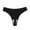 Black, variant on Seductiva Clothing Women's Cotton Bikini Panties Cotton Thong Seamless Sports Style Fashion Briefs for Women Underwear Breathable Thong