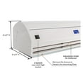 thumbnail image 5 of Awoco FM-3510L/Y-M 42" Elegant 2 Speeds 1000 CFM Indoor Air Curtain with an Easy-Install Magnetic Door Switch, 5 of 8
