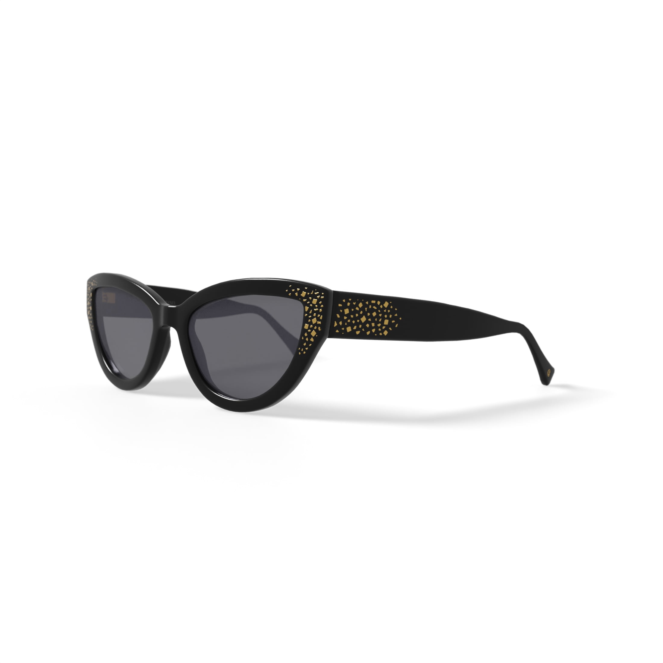 Christian Siriano Rx'able Womens Sunglasses, Penelope, Black, 54.5-19.0-141