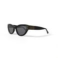 thumbnail image 2 of Christian Siriano Rx'able Womens Sunglasses, Penelope, Black, 54.5-19.0-141, 2 of 14