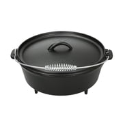 Ozark Trail 5-Quart Pre-Seasoned Cast Iron Dutch Oven with Spiral Bail Handle