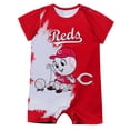thumbnail image 2 of Newborn Outerstuff  Red Cincinnati Reds Baby Mascot Bodysuit, 2 of 3