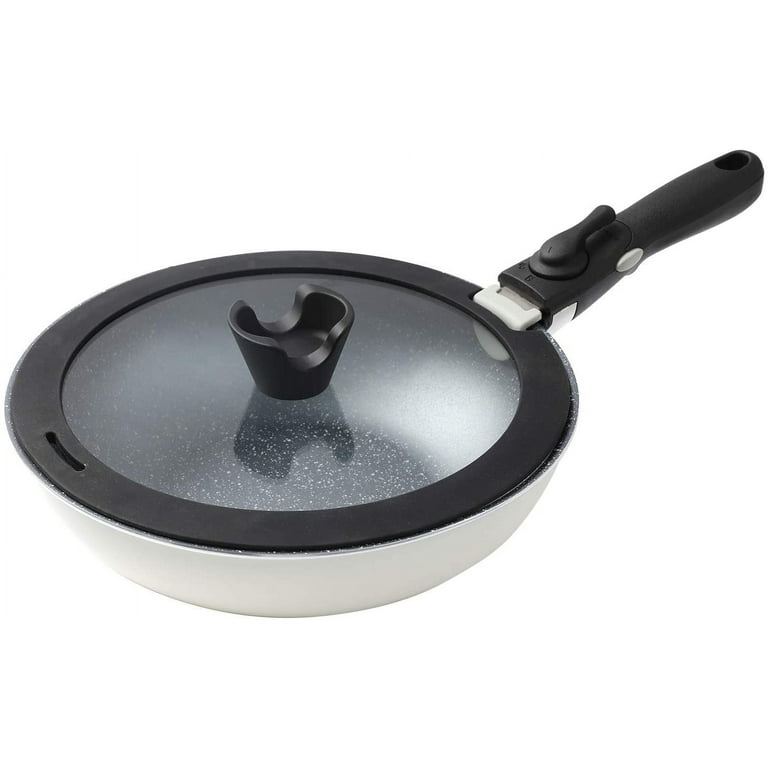 Motto 12-Pieces Detachable Handle Pans & Pots With Lids Cooking Set