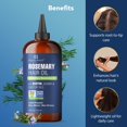 thumbnail image 4 of Aceite capilar Botanic Hearth Rosemary con aceites de biotina, jojoba y ricino, 4 of 9