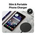 thumbnail image 6 of IJS Ultra Slim 15W Round Wireless Charger – Fast Universal Charging Pad for iPhone, Samsung & All Phones With Wireless Charging, 6 of 7
