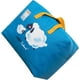 thumbnail image 3 of 1 bolsa de capacidad para edredón para niños, lavable para el hogar con tela, paño de transporte con cremallera, edredones grandes Oxford azules, organizadores, asas de almacenamiento gruesa, 3 of 5