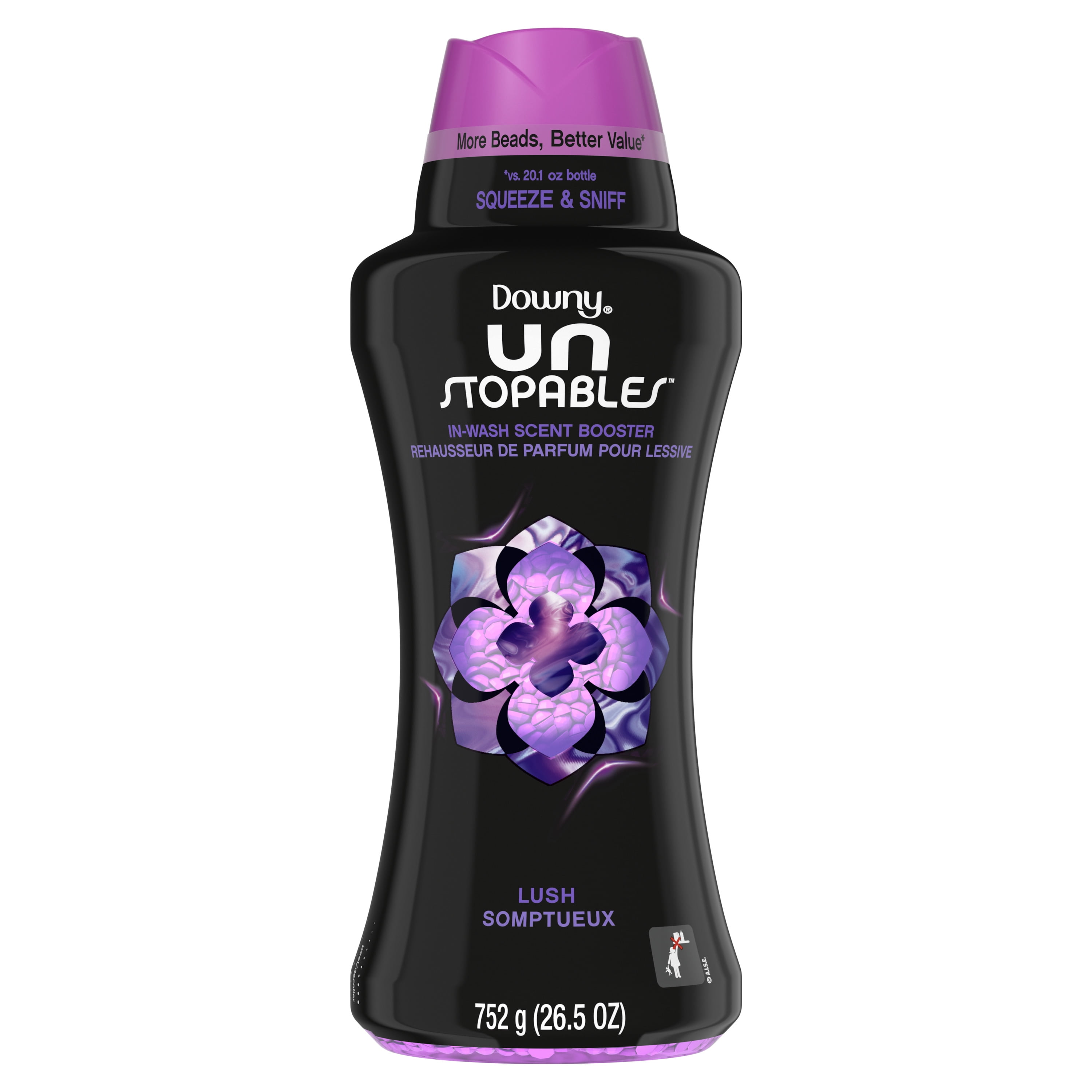 Downy Unstopables Lush, 26.5 oz in-Wash Scent Booster Beads