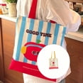 thumbnail image 6 of Roomy Friendly Reusable Grocery Bag Adorable Cats Artwork Daily Essential Roomy Interior Easy To Clean, 6 of 8