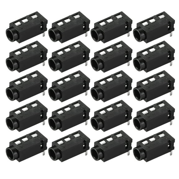 3.5 mm Audio Jack Connector PCB Mount Female Socket 4Pin PJ-320A 20pcs