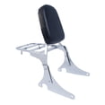 thumbnail image 1 of TCMT Backrest Sissy Bar + Luggage Rack Fits For Kawasaki Vulcan VN400 800 95-12, 1 of 4