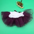 thumbnail image 4 of Bebé recién nacido Pettiskirt gasa burbuja falda/diadema conjunto accesorios de fotografía (púrpura), 4 of 8