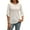 White, variant on HongQid Womens Tops 3/4 Length Sleeve Crew Neck Waffle Knit Pullover Shirts Loose Fit Going Out Tops