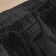 thumbnail image 6 of Mifsaly Cargo Jogger Pants Men Elastic Waist Drawstring Casual Twill Sweatpants Outdoor Hiking Pant with Multi Pockets Fashion Summer Streetwear XXXL, 6 of 9