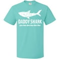 thumbnail image 3 of Inktastic Daddy Shark with Distressed Text T-Shirt, 3 of 5