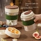 thumbnail image 5 of Vaso para Hacer Hielo de 500 Ml con Bandeja de Prensa, Cafetera de Silicona para Café Frío Al Aire Libre, Vaso Portátil para Bebidas Heladas., 5 of 5
