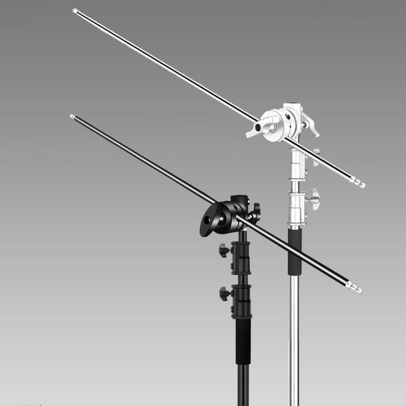 Boom Multi-Functional Light Stand Mounting Adapter Heavy Duty  Head Holder Grip Head For Light Stand Extension Boom Arm Photography Accessories With 4 Mounting Holes