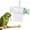 Green, variant on Parrot Rolling Paper Play Toy, Foraging Roll Paper Holder with Hanging Chewing Design, Bird Shredding Toys for Parakeet, Cockatiel