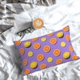 thumbnail image 6 of Kdxio Cotton Pillow Cases 16"x24" Pillowcases,Soft and Breathable Bedroom Pillow Cases-Yellow Lemon And Orange, 6 of 8