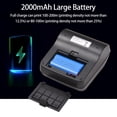 thumbnail image 2 of Bisofice Label printer,Bill Printer Small Business Roll Mobile With 1 Command Small Business Restaurant Compatible With Android/ios/windows Store With Portable 80mm Receipt Printer Wireless Bt, 2 of 7