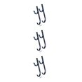 thumbnail image 3 of Bewildely Paquete de 2 colgadores para piscina, estante de Metal ajustable estable para natación, accesorios para exteriores antioxidantes, soporte de Type1 NO1 Bewildely CBP384494, 3 of 6