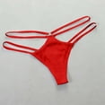 thumbnail image 4 of HOMBOM Womens Low Rise Hollow-Out Panties Fashion Thin Strap Design Seamless Soft Triangle Thong, 4 of 5