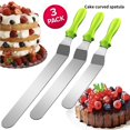 thumbnail image 4 of Espátula Para Glaseado Cuchilla Para Glaseado De Acero Inoxidable Espátula Multifuncional Con Sabor En U Espátula En Forma De U Juego De Espátula Para Glaseado De Grado Alimenticio Para Hornear Yuarrent HA027802-04, 4 of 7