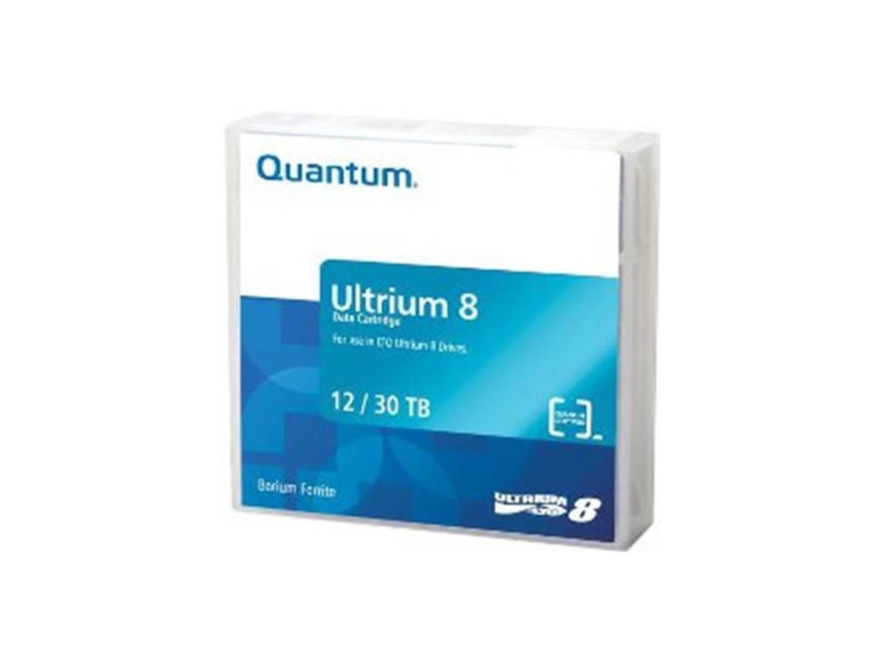 Cinta QUANTUM MR-L8MQN-01 ULTRIUM-8 DATA CARTRIDGE. 12TB NATIVE / 30TB COMPRESSED ...