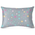 thumbnail image 2 of Coolnut Colorful Polka Dot Plush Pillowcase, Luxury Soft King Pillow Case for Hair and Skin, Standard Size Pillow Covers with Zipper Closure, 21x54in Home Decor Gifts, 2 of 7