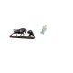 thumbnail image 5 of Colección Moderna De Esculturas De Resina De Toro Y Mujer Playera De Feng Shui, Figuras únicas De Animales Y Damas, Obras De Arte Para Escritorio Y Decoración De Sala De Estar., 5 of 8