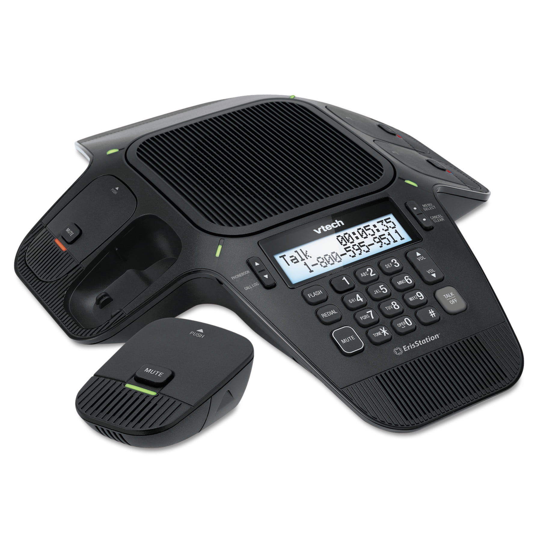 Vtech ErisStation Conference Phone with Four Wireless Mics - Walmart.com