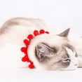 thumbnail image 5 of Collier pour Animaux de Compagnie Habiller à la Main Durable Boule de Fourrure Chien Chat Collier Collier, 5 of 5