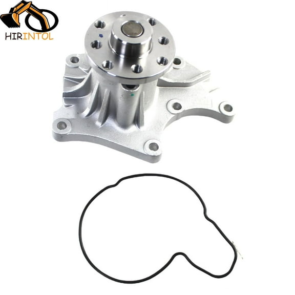 HIRINTOL 4JB1 4JA1 4JG1 4GJ2 Water Pump W/Gasket 8-97123-330-0 8-97105-012-5 for Isuzu Engine Mustang Bobcat 843 853 1213 960 Skid Steer Loader